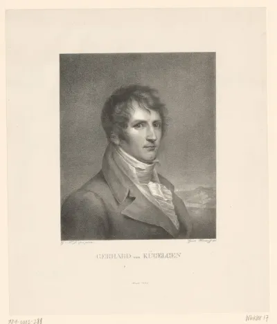 Zelfportret van Gerhard von Kügelgen