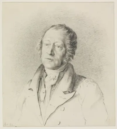 Zelfportret van Gerrit Lamberts