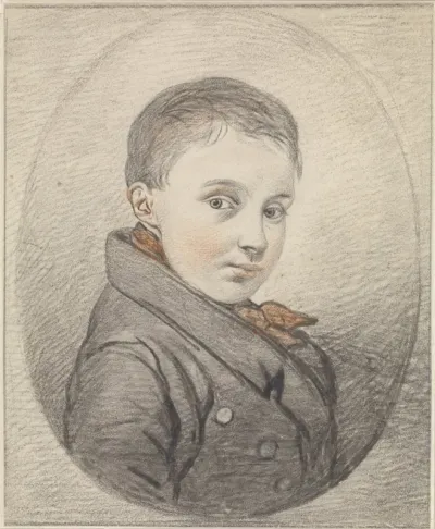 Zelfportret van Gijsbertus Craeyvanger