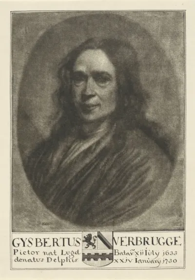 Zelfportret van Gijsbrecht Andriesz. Verbrugge