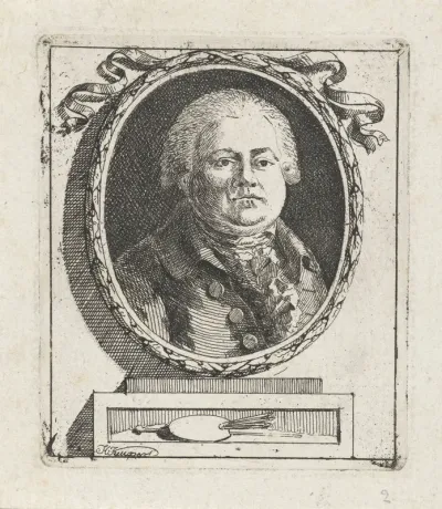 Zelfportret van Hendrik Kuipers