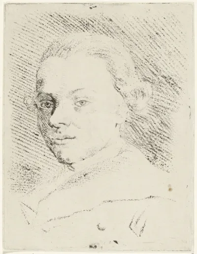 Zelfportret van Jabes Heenck