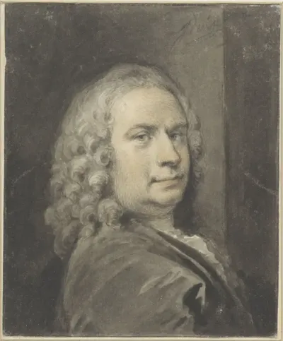 Zelfportret van Jacob de Wit