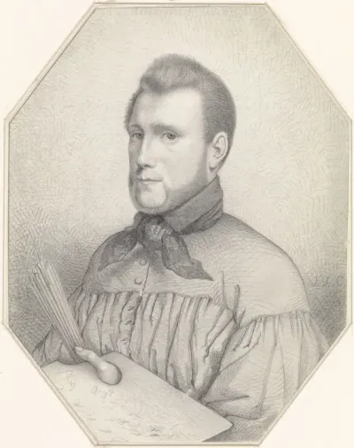 Zelfportret van Jacobus Ludovicus Cornet