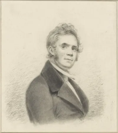 Zelfportret van Jacobus Schoemaker Doyer