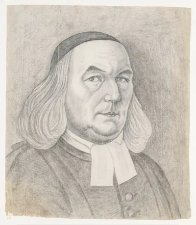 Zelfportret van Jan Brandes 1806