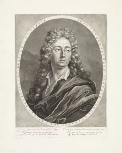 Zelfportret van Jan van der Bruggen