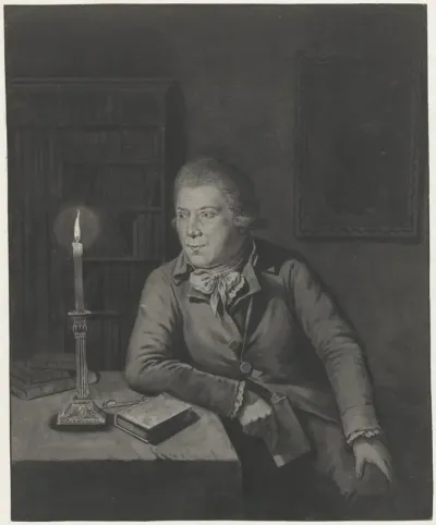 Zelfportret van Johannes Janson