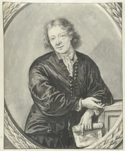 Zelfportret van Johannes van Somer (?)