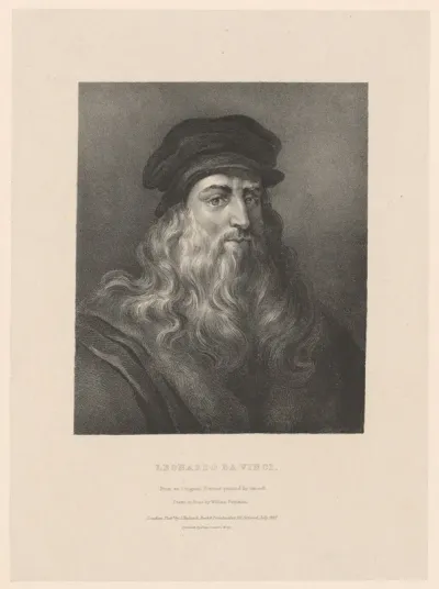 Zelfportret van Leonardo da Vinci