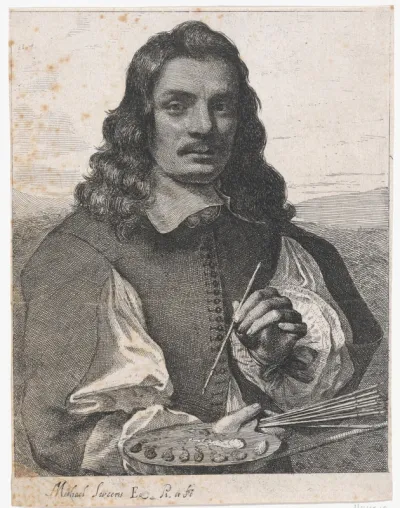 Zelfportret van Michael Sweerts