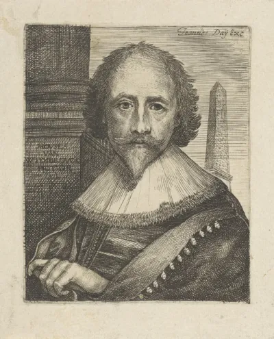 Zelfportret van Moyses van Wtenbrouck