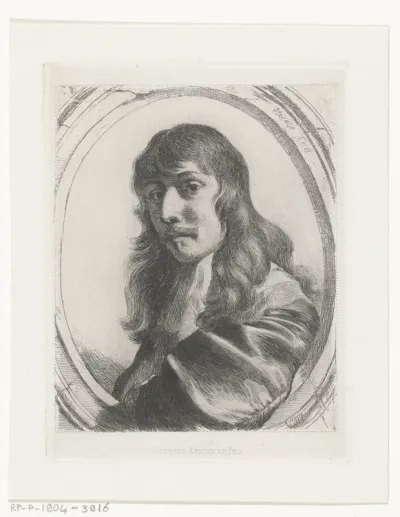 Zelfportret van Nicolaes van Helt Stockade