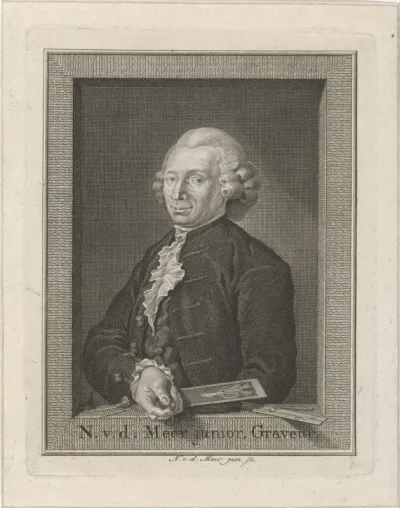 Zelfportret van Noach van der Meer