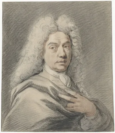 Zelfportret van Norbert van Bloemen