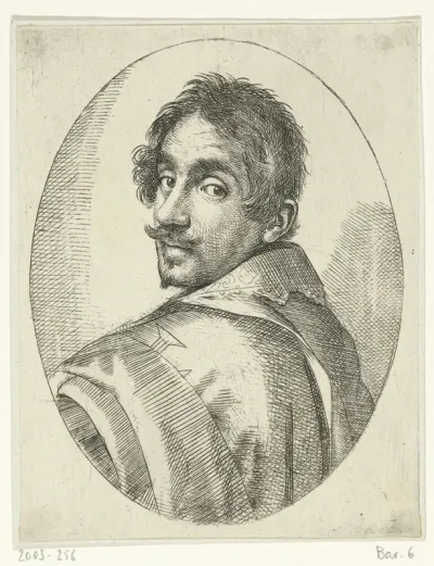 Zelfportret van Ottavio Leoni