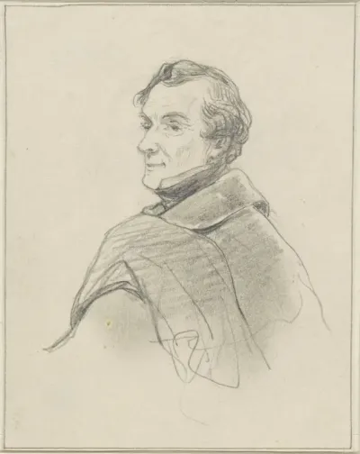 Zelfportret van Peter Paul Joseph Noël