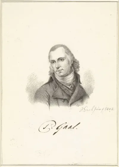 Zelfportret van Pieter Gaal