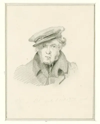 Zelfportret van Pieter Gerardus van Os
