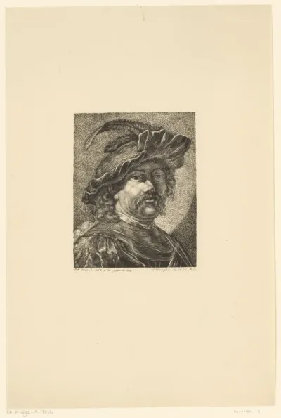 Zelfportret van Rembrandt