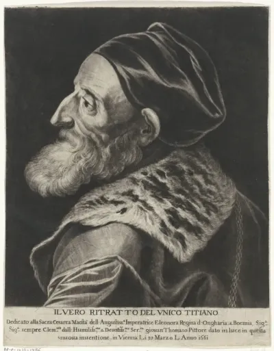 Zelfportret van Titiaan