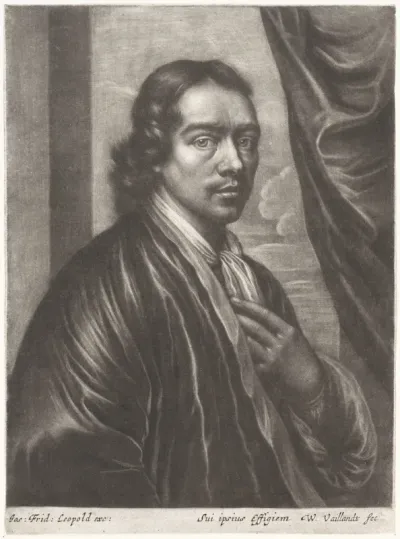 Zelfportret van Wallerant Vaillant