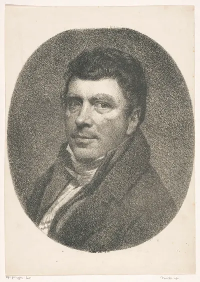 Zelfportret van Willem Bartel van der Kooi