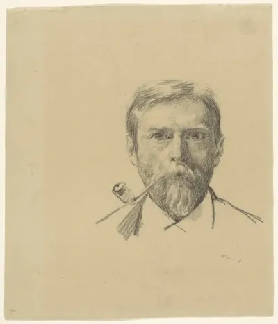 Zelfportret van Willem Bastiaan Tholen