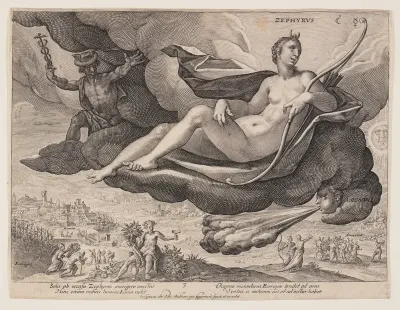 Zephyrus, from The Winds