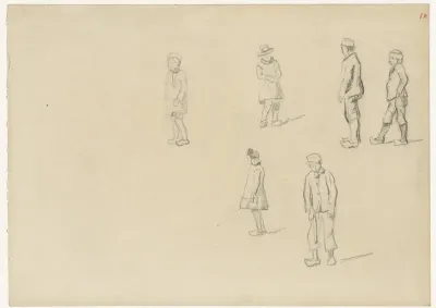 Zes figuurstudies
