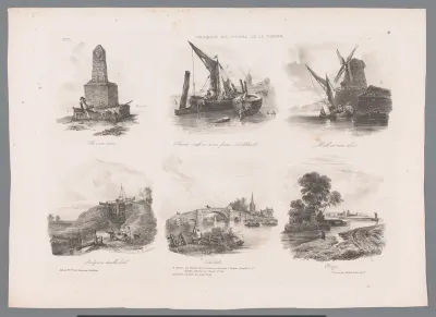 Zes gezichten op en vanaf de Theems