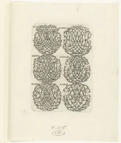 Zes grote monogrammen (ABCDE-AGHIK)
