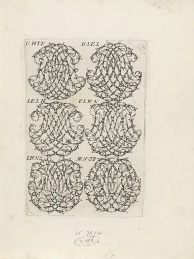 Zes grote monogrammen (NOPQ-STVX)