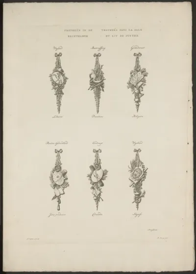 Zes trofeeën