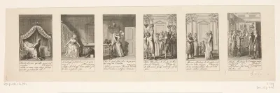 Zes voorstellingen uit Caroline von Lichtfield van Isabelle de Montolieu