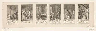 Zes voorstellingen uit Caroline von Lichtfield van Isabelle de Montolieu
