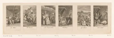 Zes voorstellingen uit de dodendans