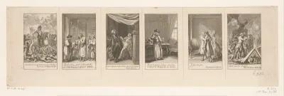 Zes voorstellingen uit de geschriften van Voltaire