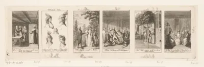 Zes voorstellingen uit de huwelijksgeschiedenis