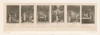 Zes voorstellingen uit de serie Berlijnse rages