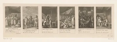 Zes voorstellingen uit de serie Berlijnse rages