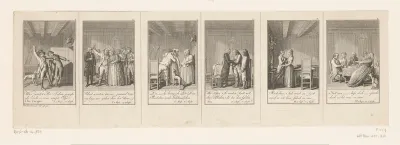 Zes voorstellingen uit Die Jäger van Iffland