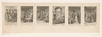 Zes voorstellingen uit Müller's Siegfried von Lindenberg