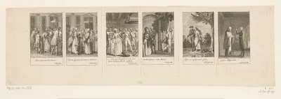 Zes voorstellingen uit Sternes empfindsame Reise