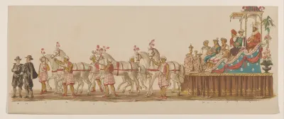 Zesde groep in Delftse optocht van 1862