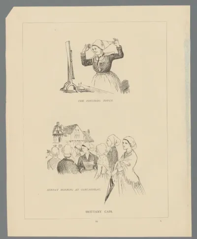 Zestien illustraties vervaardigd door Randolph Caldecott