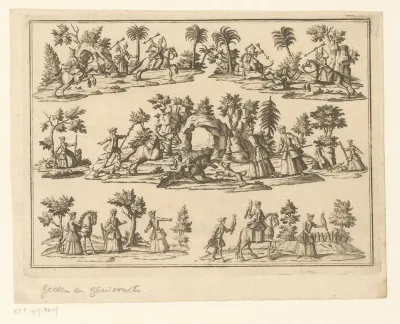 Zeven jachtvoorstellingen