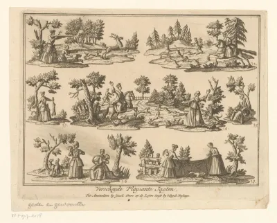 Zeven jachtvoorstellingen