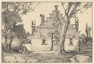 Zeventiende-eeuws huis in Bergen, Noord-Holland