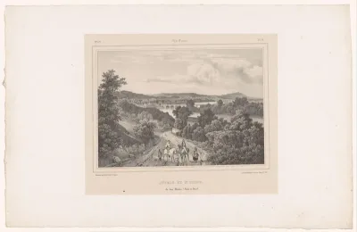 Zicht op de Pont de Sèvres